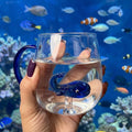 The Oceanic Majesty – Hand-Blown Whale Figurine Glass